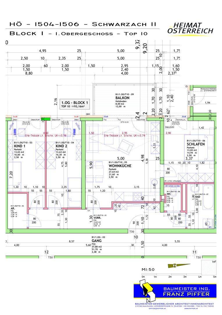 Wohnungsplan Elektronik