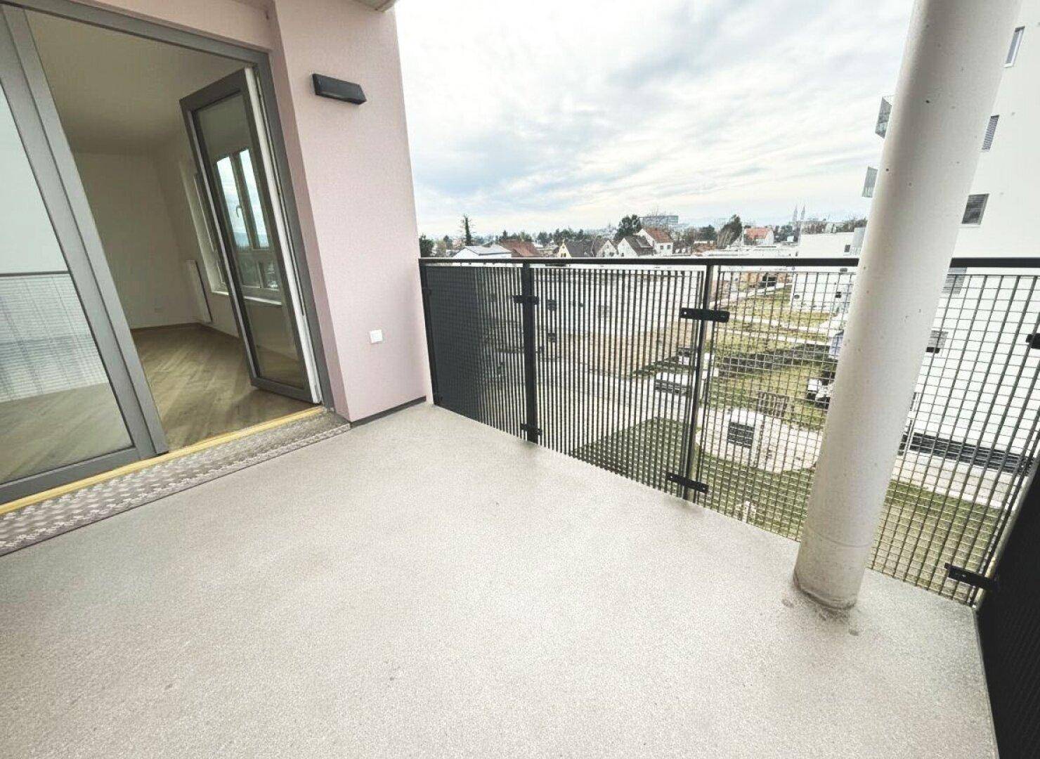 Familienwohnen in Wiener Neustadt: 3-Zimmer-Erstbezug mit Balkon im „ein viertel grün“ - Widok 3