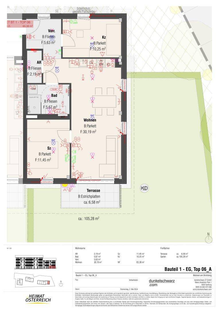 3-Zimmer Mietkaufwohnung in Tamsweg zu vermieten! - Pohľad 2