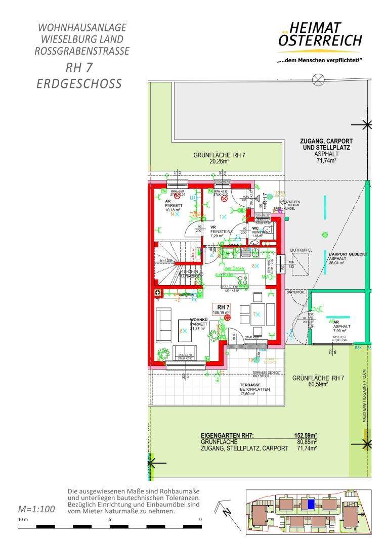 Modernes Reihenhaus in zentraler Lage von Wieselburg - ein Hit für Familien - Ansicht 4