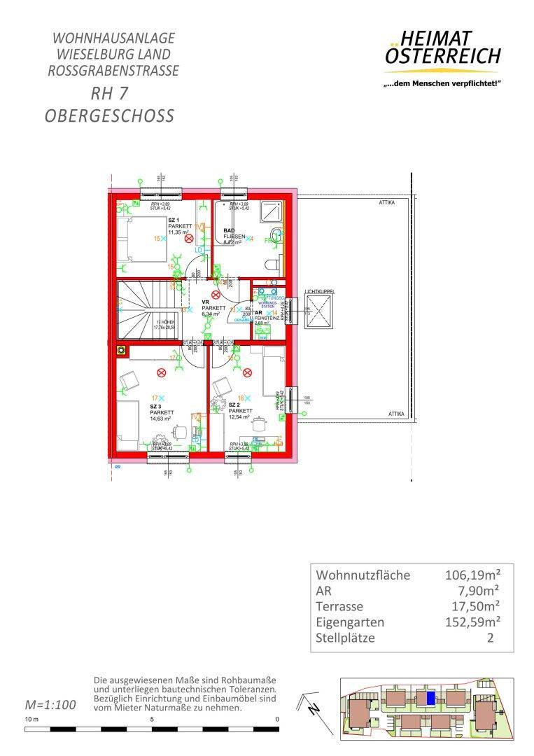 Modernes Reihenhaus in zentraler Lage von Wieselburg - ein Hit für Familien - Ansicht 5