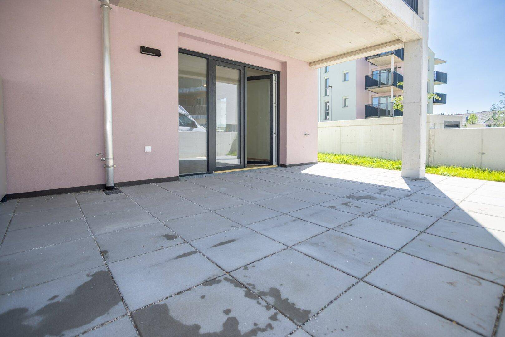 ERSTBEZUG "ein viertel grün" in Wr. Neustadt - 2 Zimmerwohnung mit eigener Gartenoase - Ansicht 4