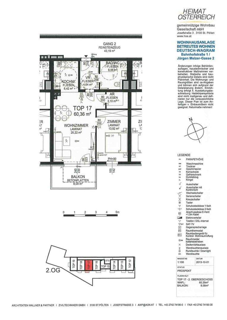 Wohnungsplan