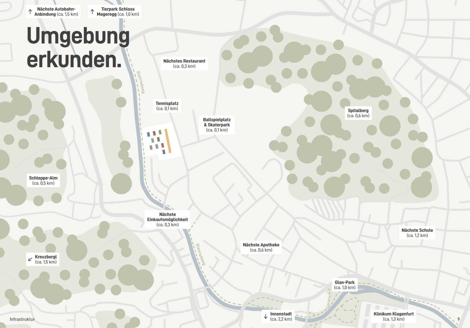 Unsereins Lageplan