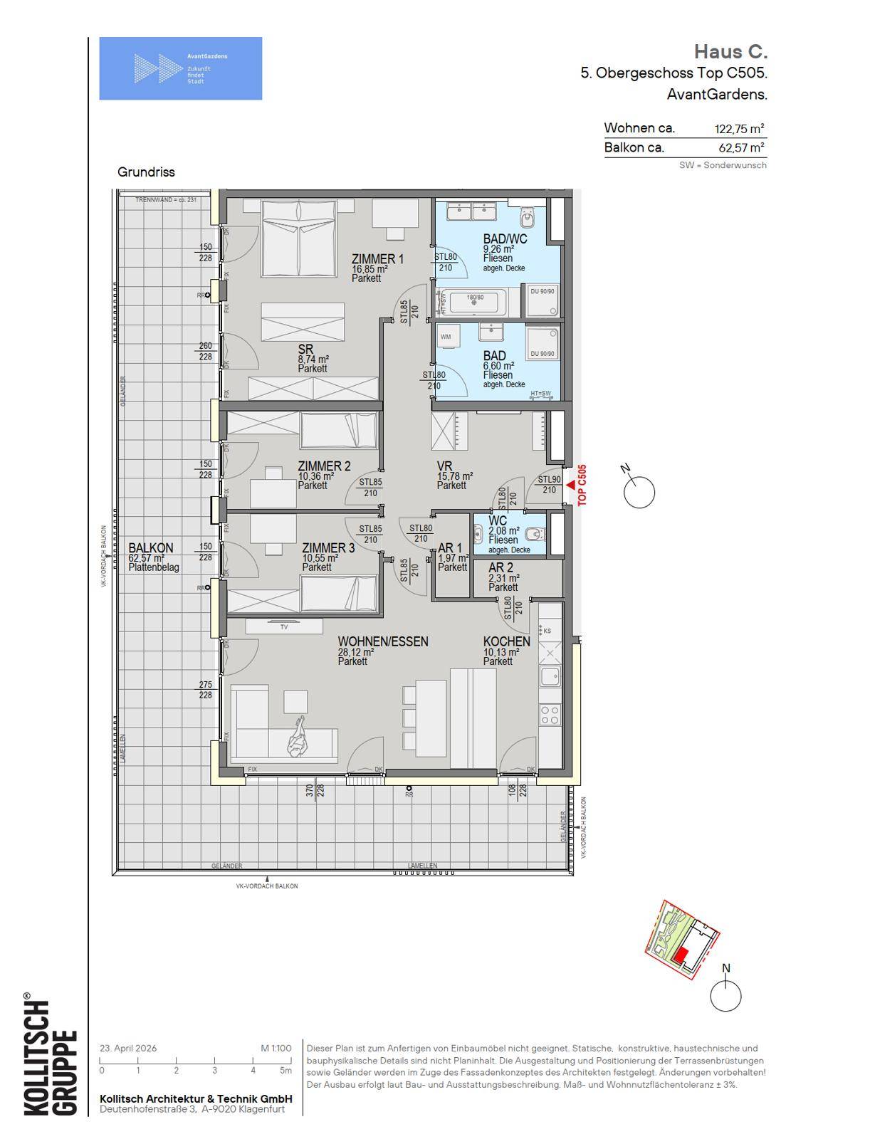 AvantGardens | Urban wohnen in Klagenfurt - Widok 2