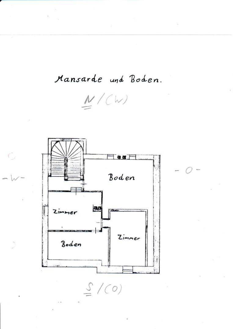 Plan Dachge. ca. 32m²