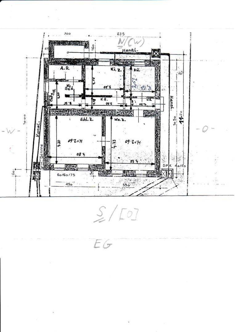 Plan Erdgesch. ca. 75m²