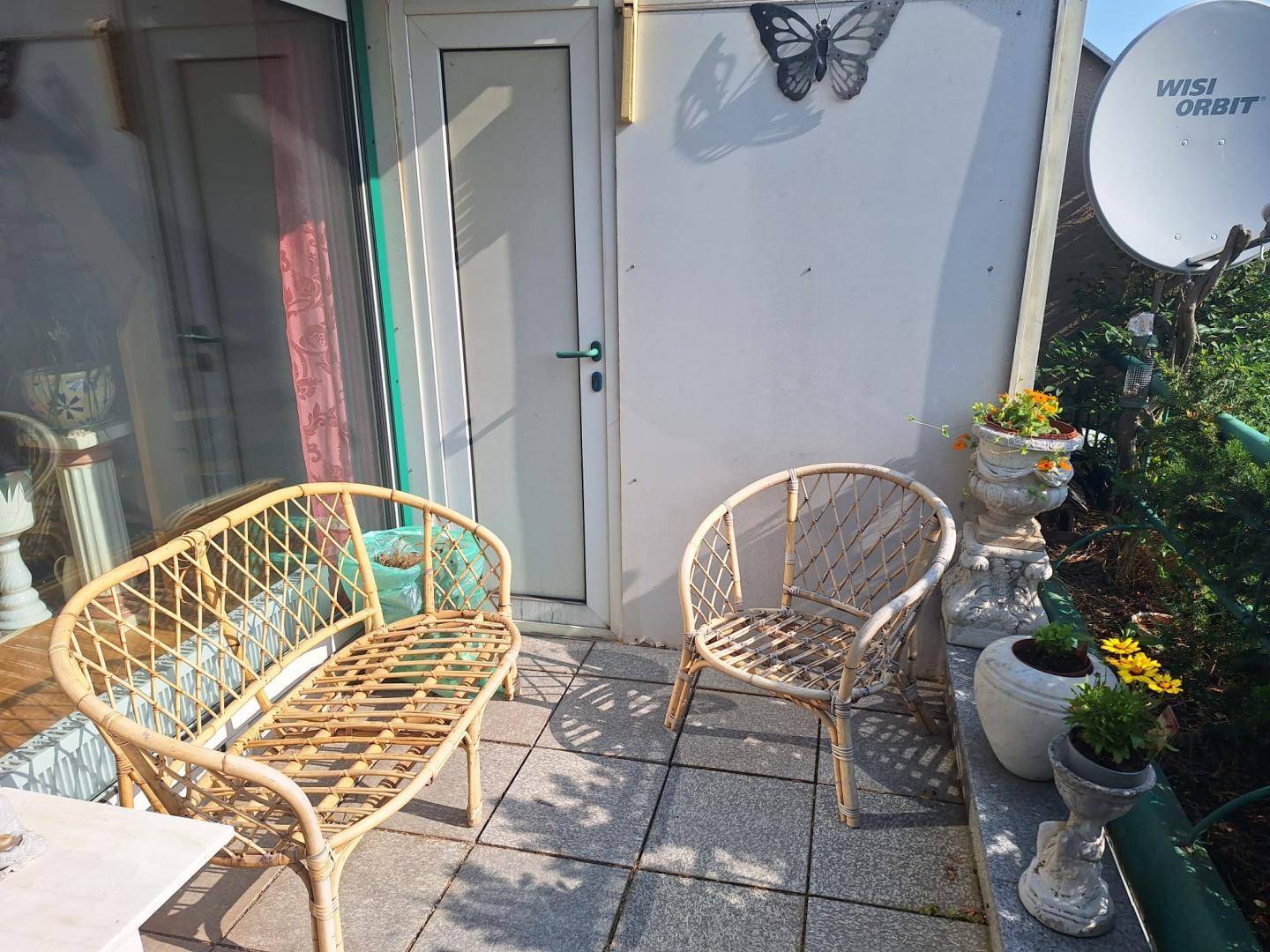 Loggia, Terrasse und Abstellraum