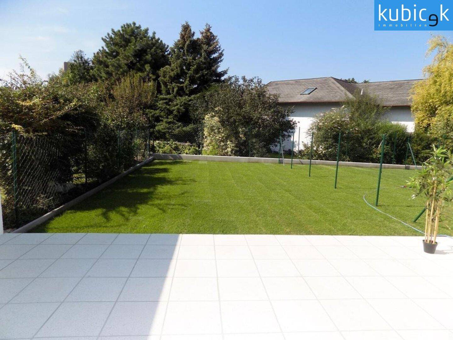 Terrasse und Garten