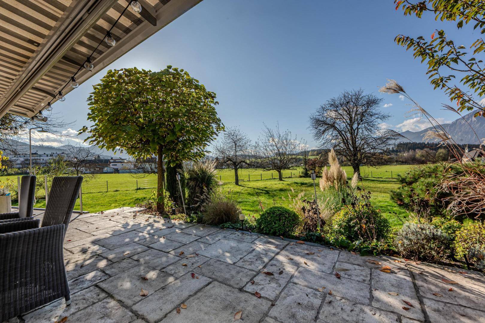 Terrasse mit Aussicht