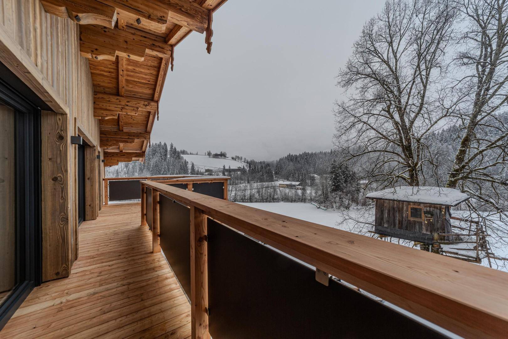 Südbalkon/Terrasse mit Traumblick