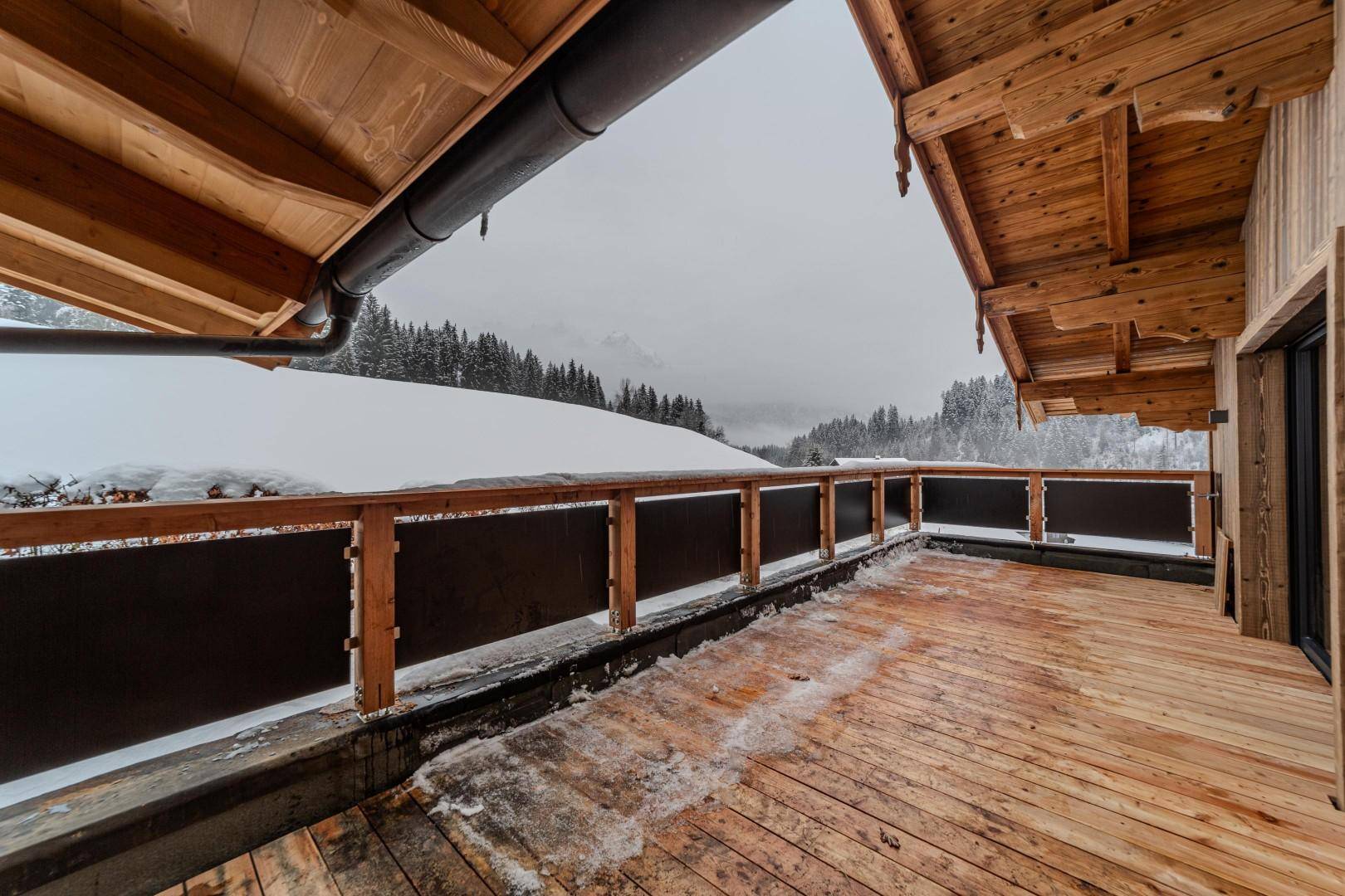 Nordterrasse mit freiem Kaiserblick