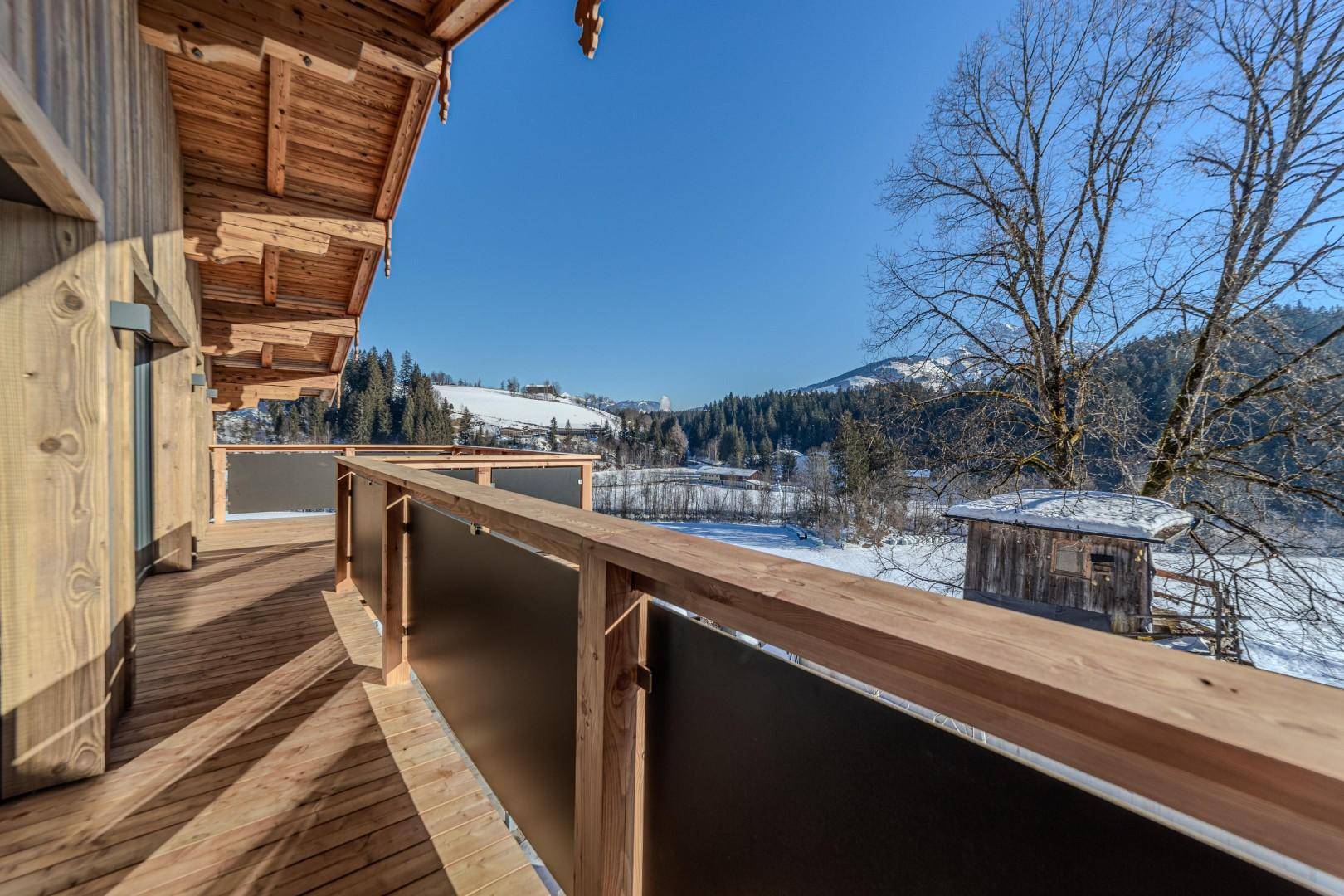 Südbalkon/Terrasse mit Traumblick