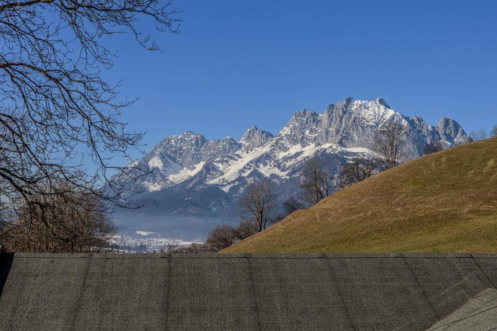 Herrlicher Bergblick