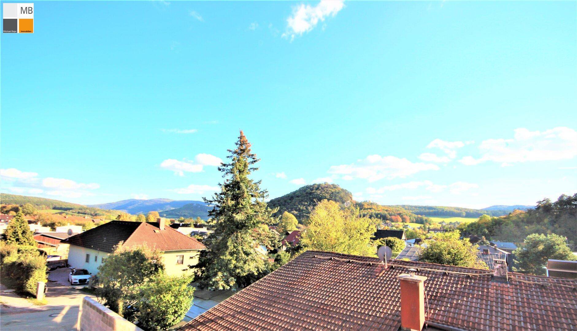 Blick aus Schlafzimmer