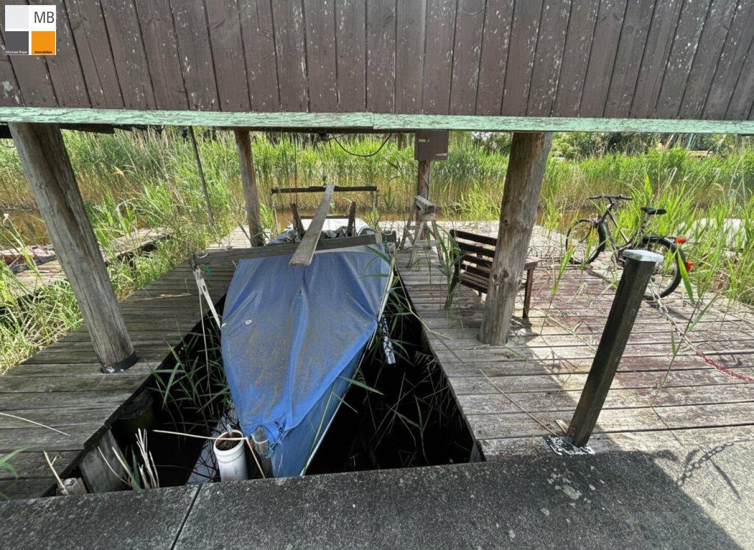 ++ Seehaus mit unverbaubarem Weitblick + 2 Bootsplätze am See + 1 E-Boot I MB IMMOBILIEN ++ - Ansicht 4