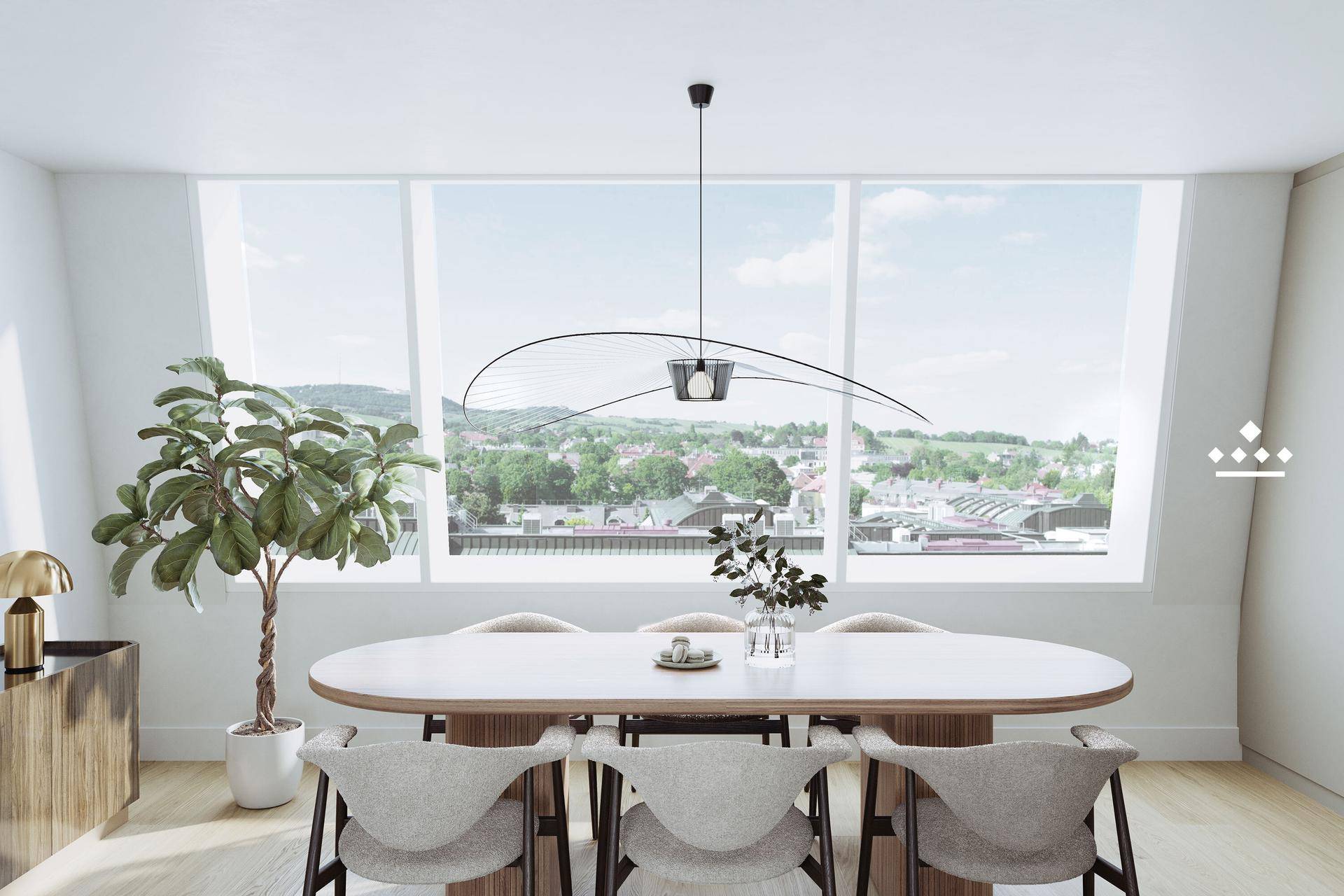 Das_Severin_Essbereich_Top11_Luxuswohung-1190-Wien_Penthouse-Wien