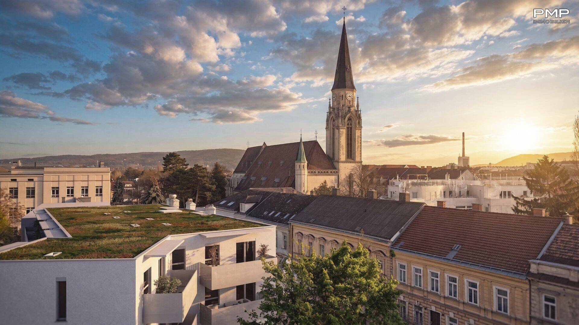 Abendstimmung Stadt