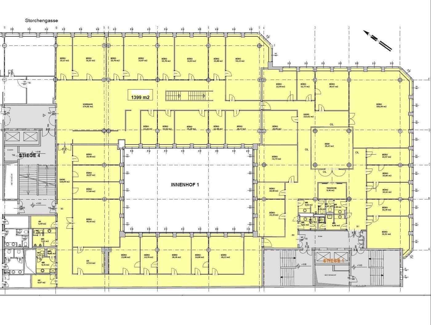 Linke Wienzeile 234 - 3. OG - Plan