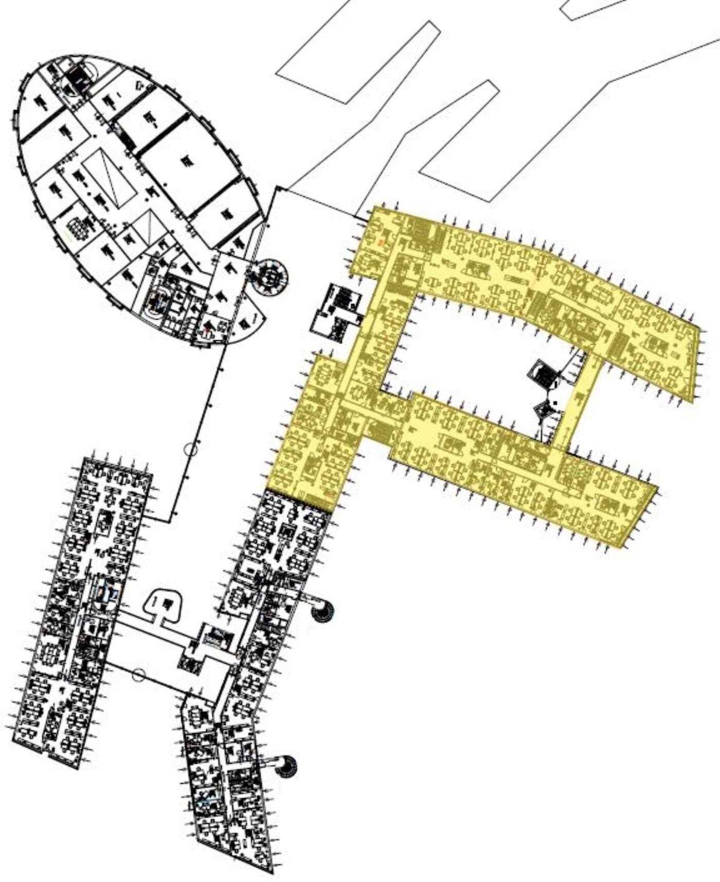 Plan Gebäude 2OG