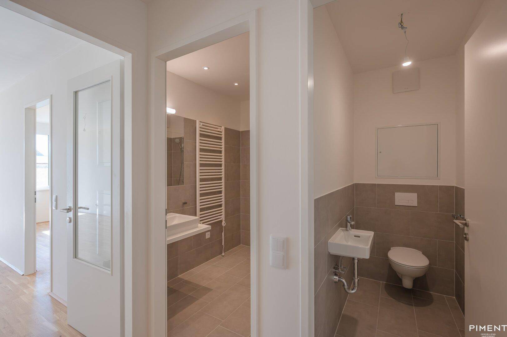 Blick Bad und WC