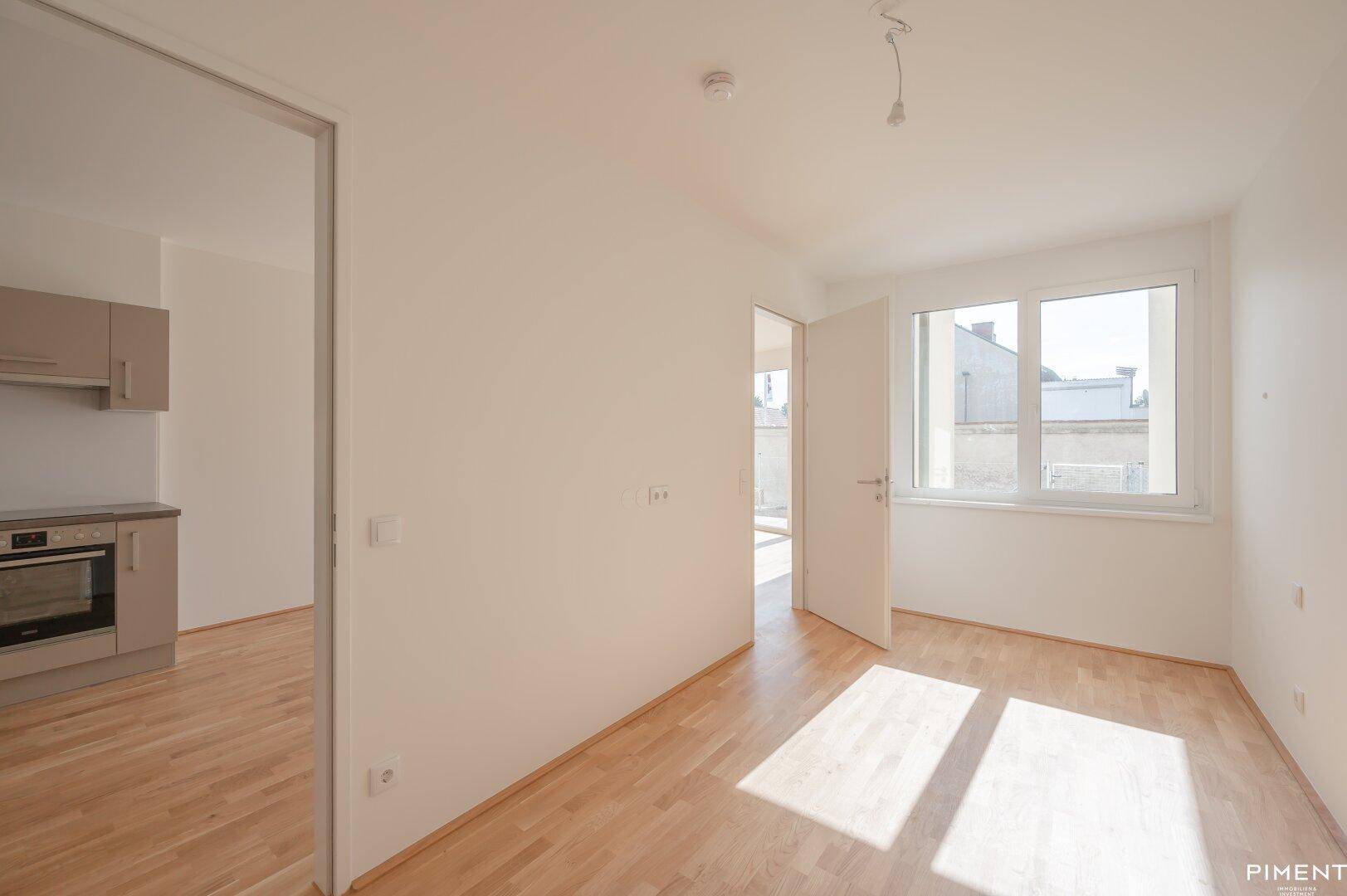 Blick aus Schlafzimmer
