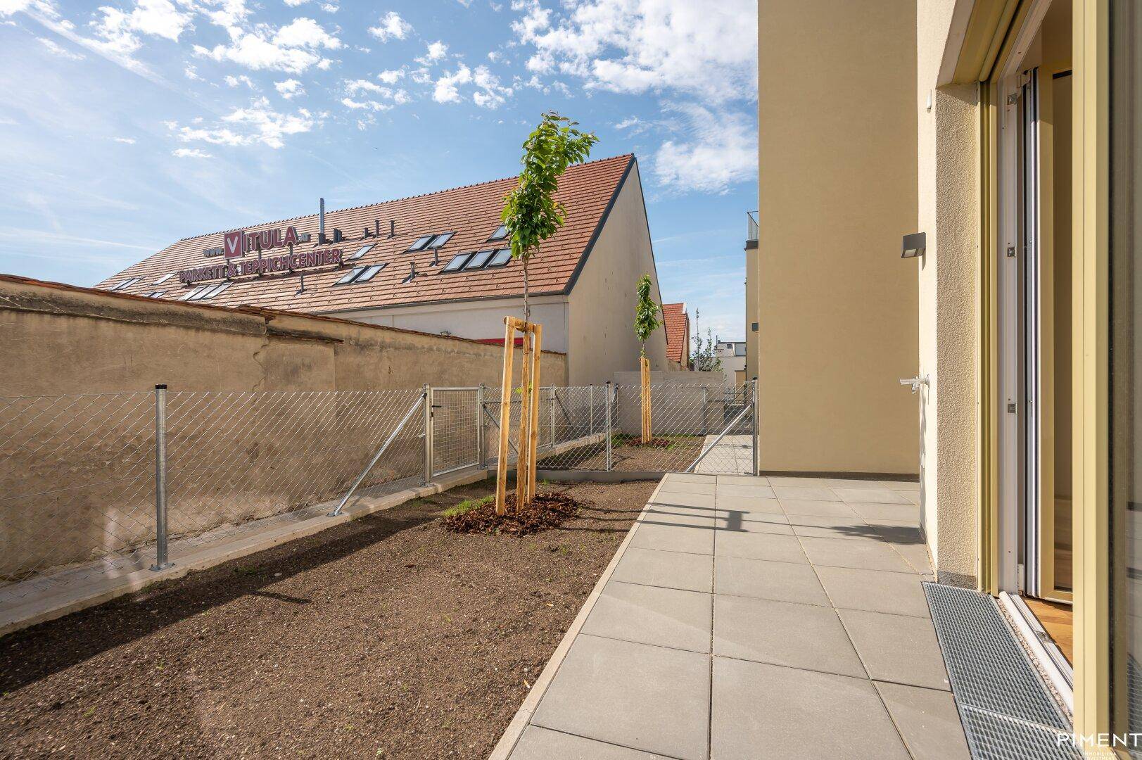 Terrasse und Garten