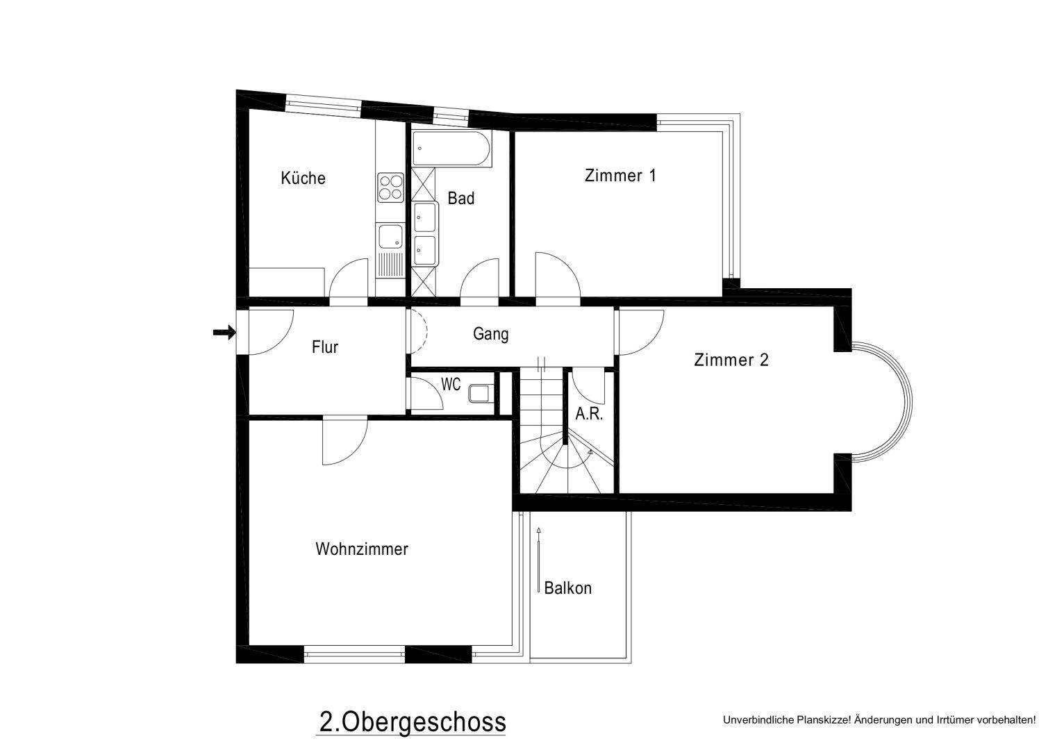 Eckpergasse 46_Grundriss_2. OG