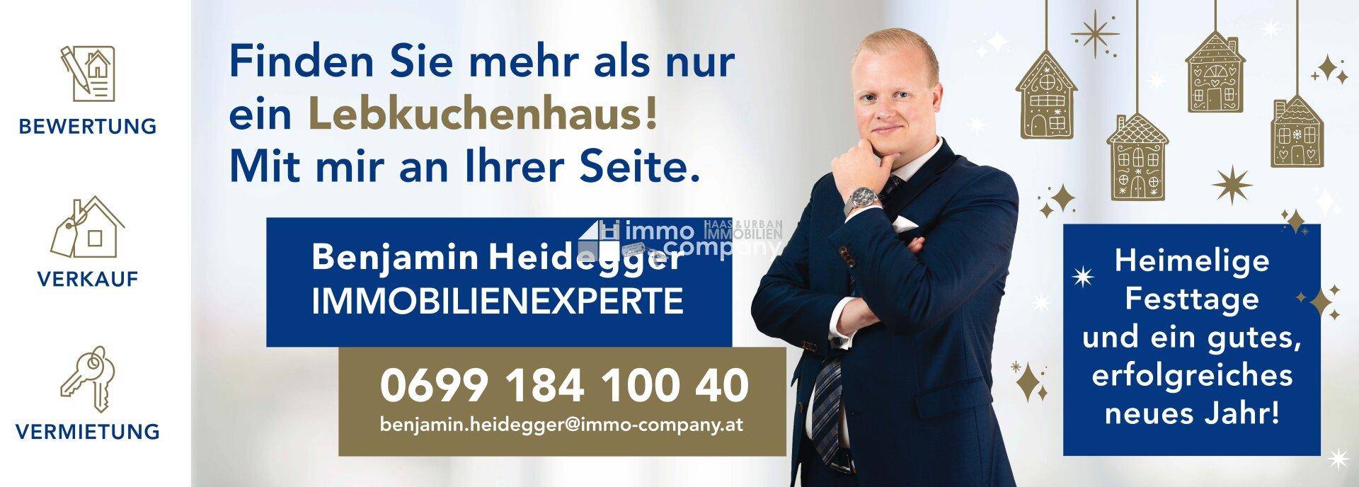 Benjamin Heidegger, dein Immobilienexperte