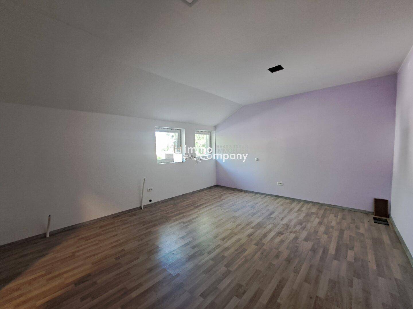 Unfertige Zimmer