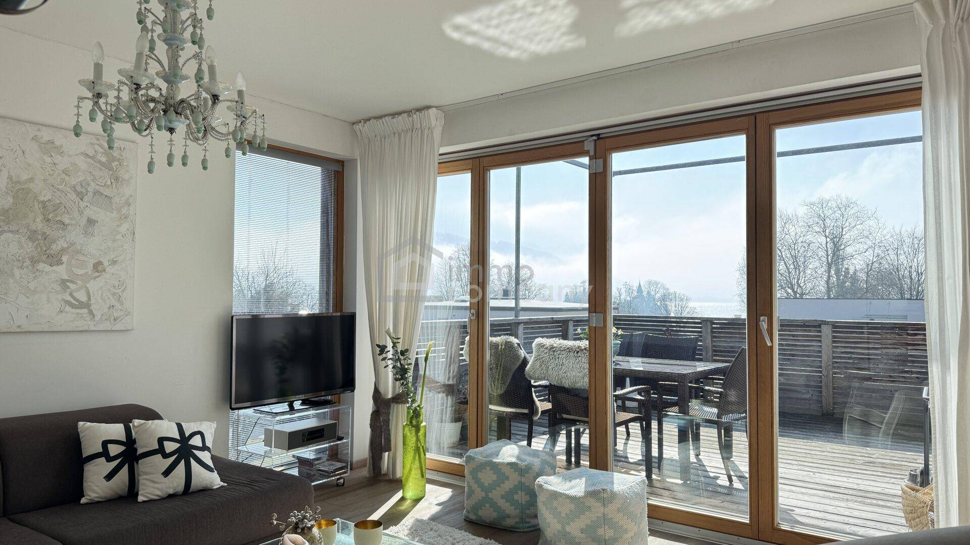 Wohnhaus mit Attersee-Seeblick und Seezugang in Litzlberg/Seewalchen, 2 Wohneinheiten. - Ansicht 4