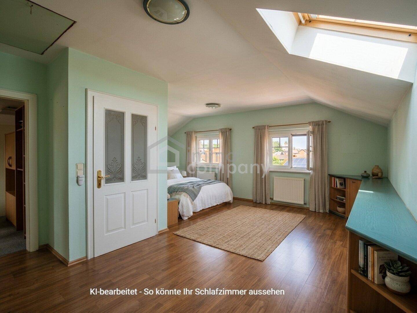 Schlafzimmer KI-Generiert