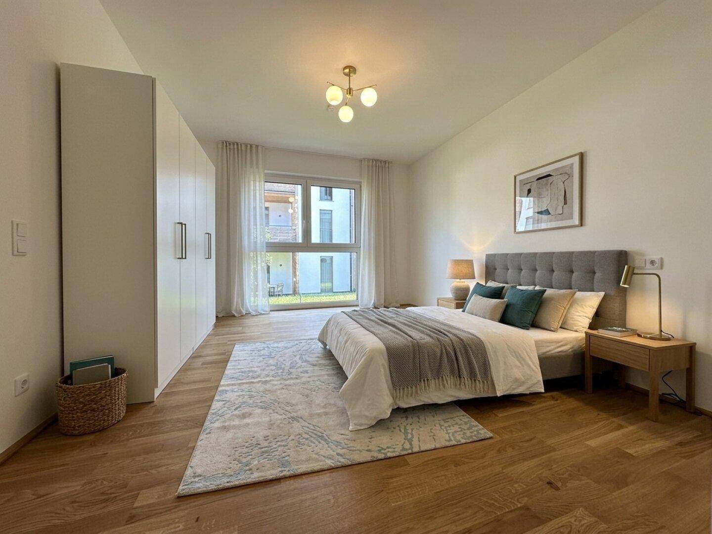 Edle Wohnung mit großer Terrasse und Bergblick - Ansicht 5