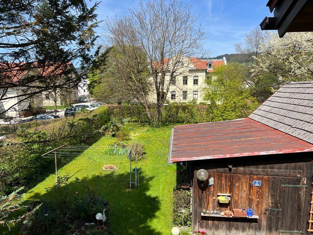 Ausblick vom Balkon Wohnung II