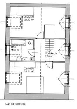 Plan Obergeschoß