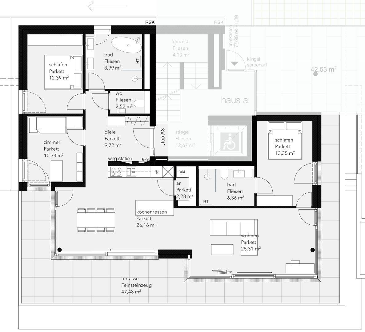 Grundrissplan A3