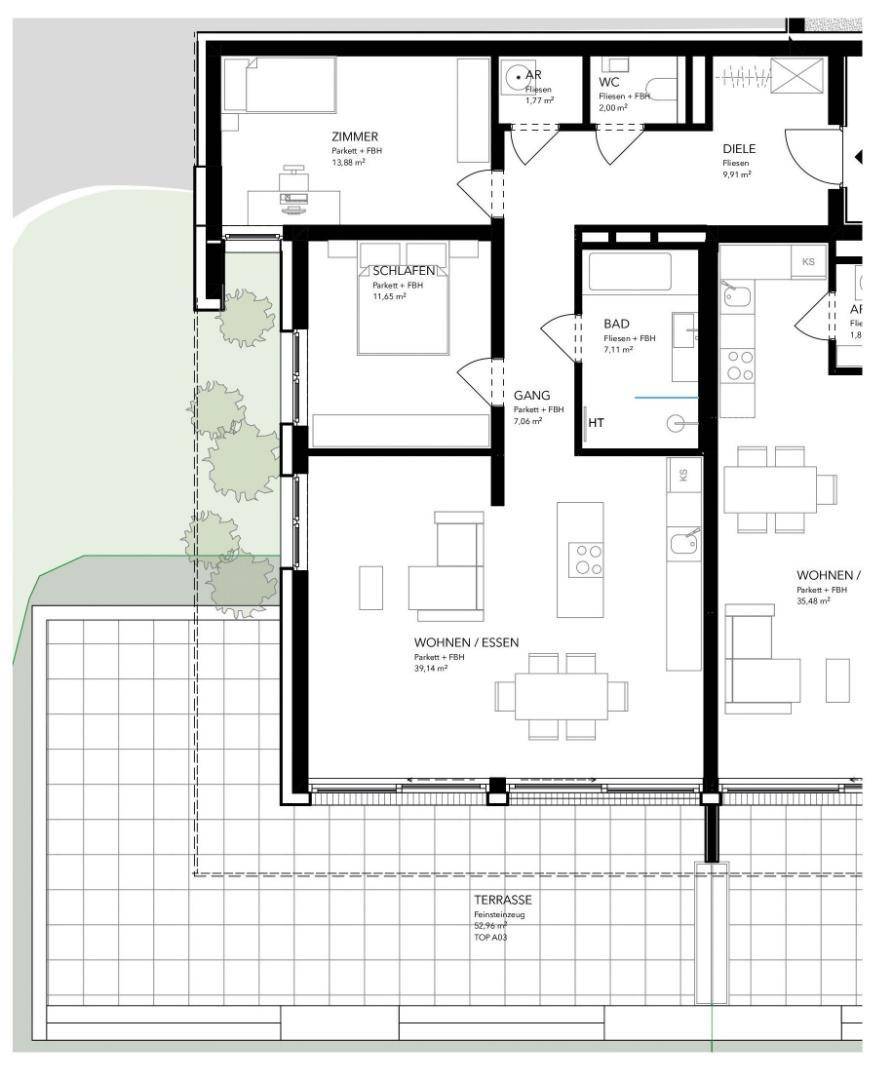 Grundriss Top A3