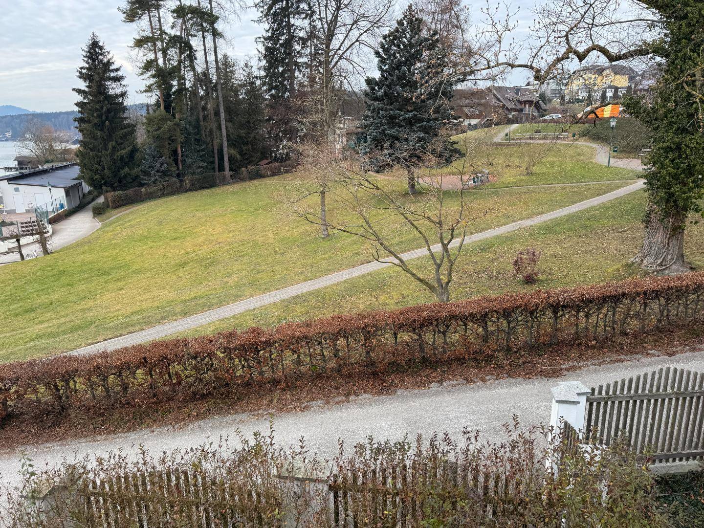 Ausblick in den Park