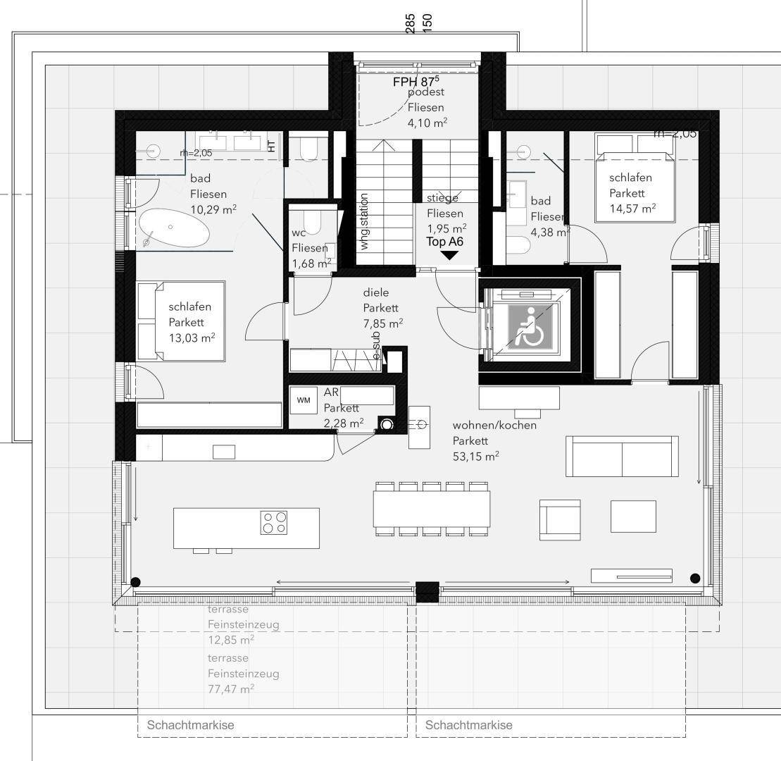 Grundrissplan A6