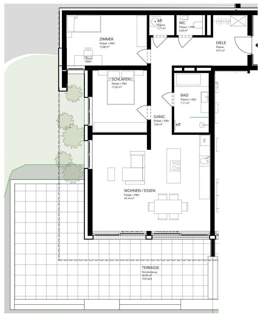 Grundrissplan A6