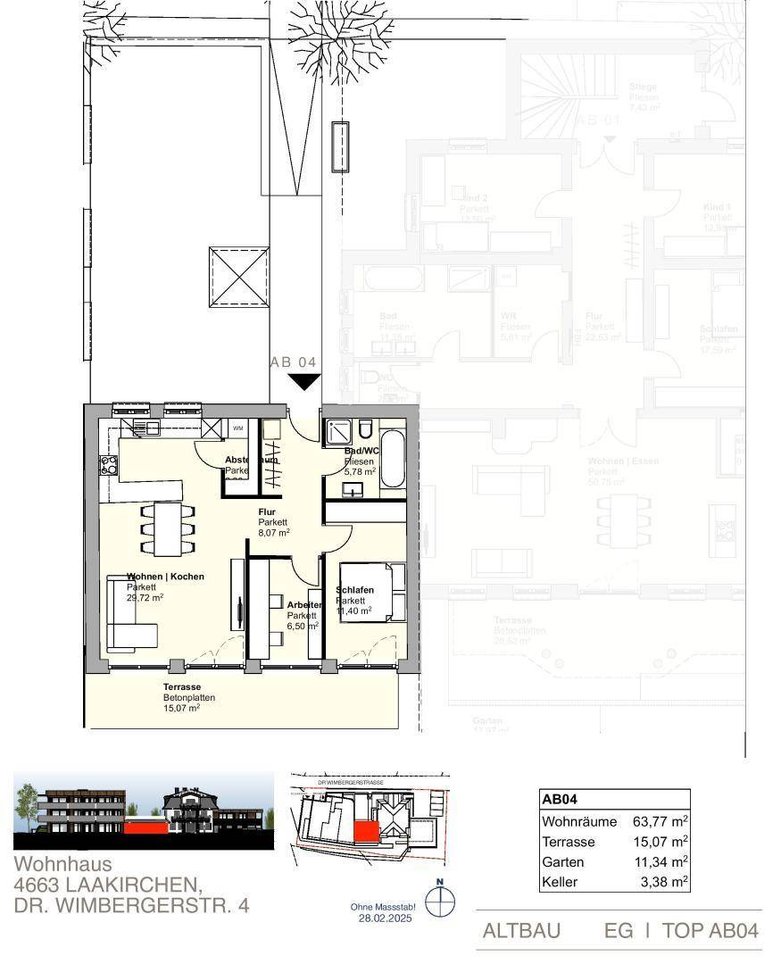 Grundrissplan AB04