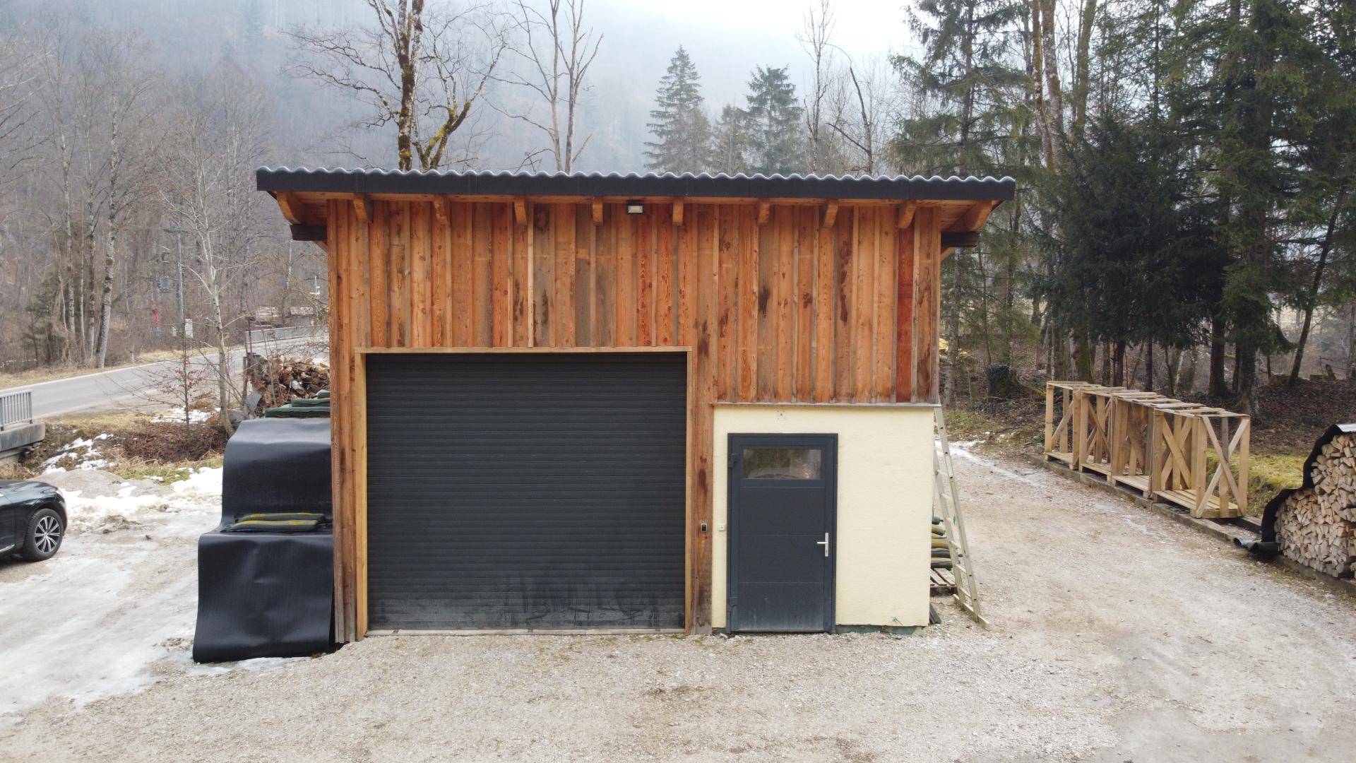 Holzlager