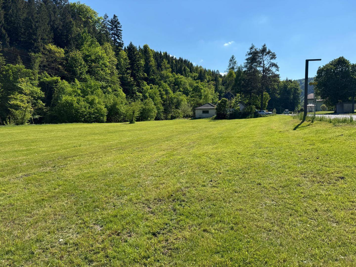 großes Grundstück