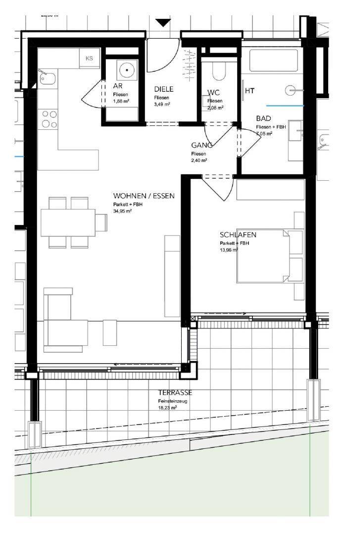 Grundrissplan B7