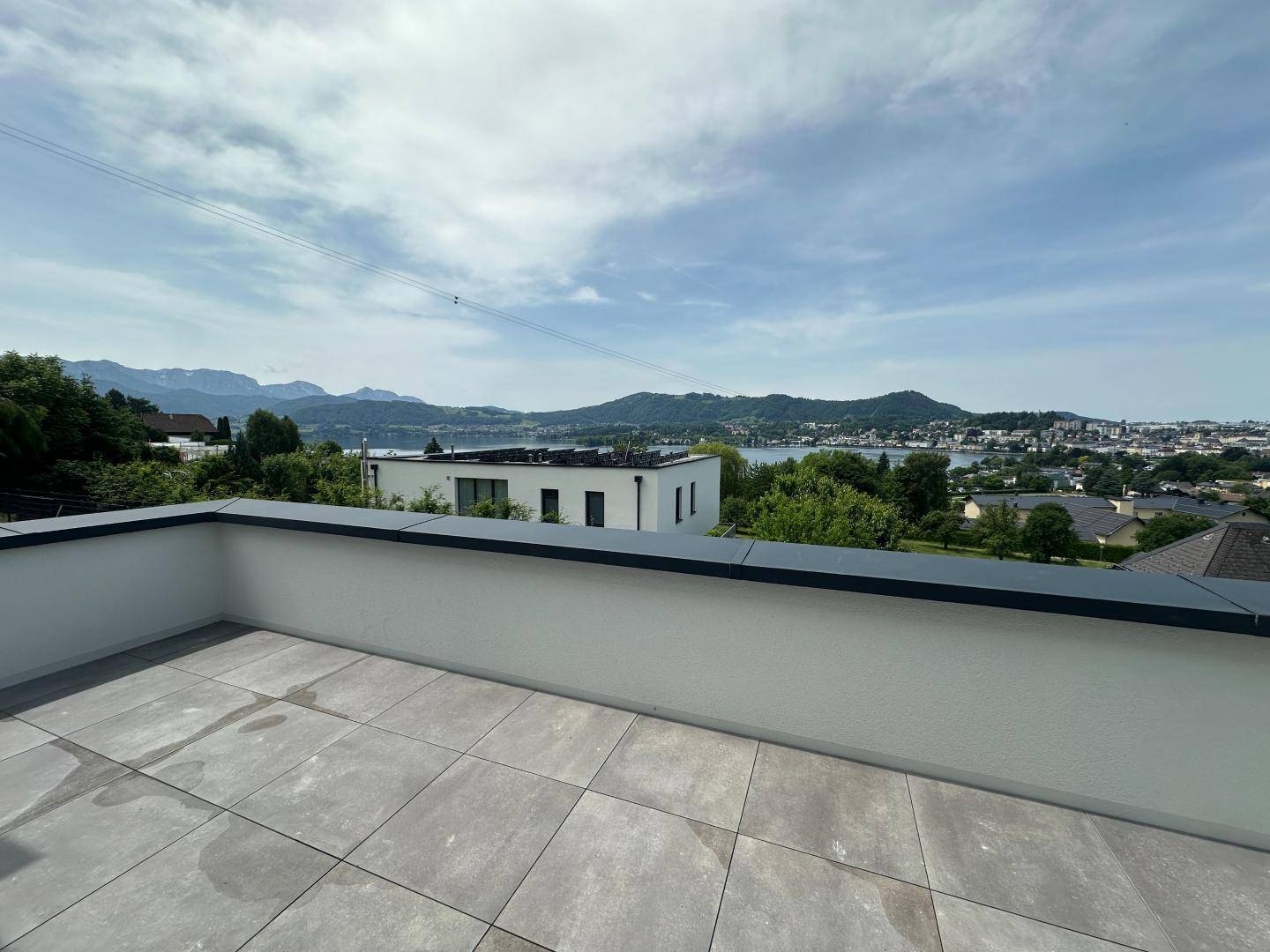 Ausblick von der Terrasse
