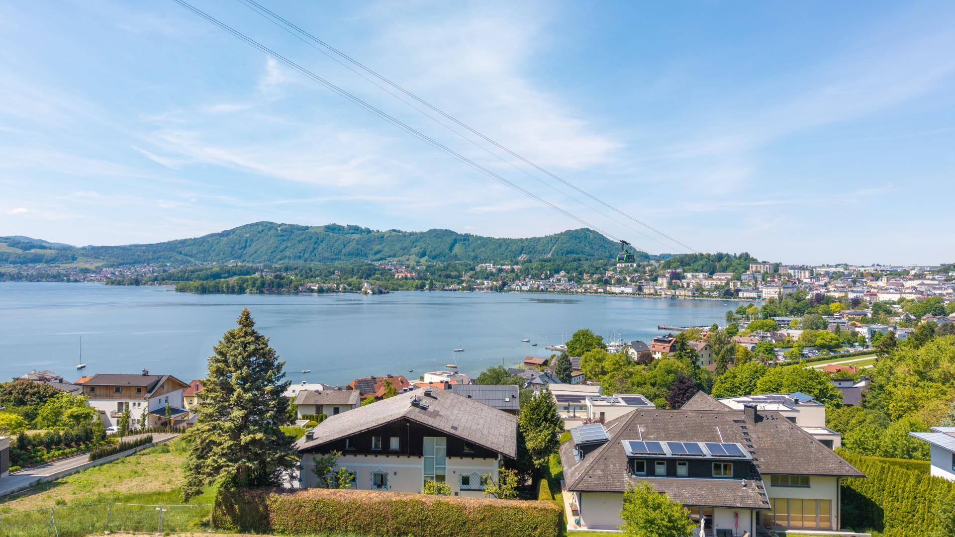 Ausblick nach Gmunden