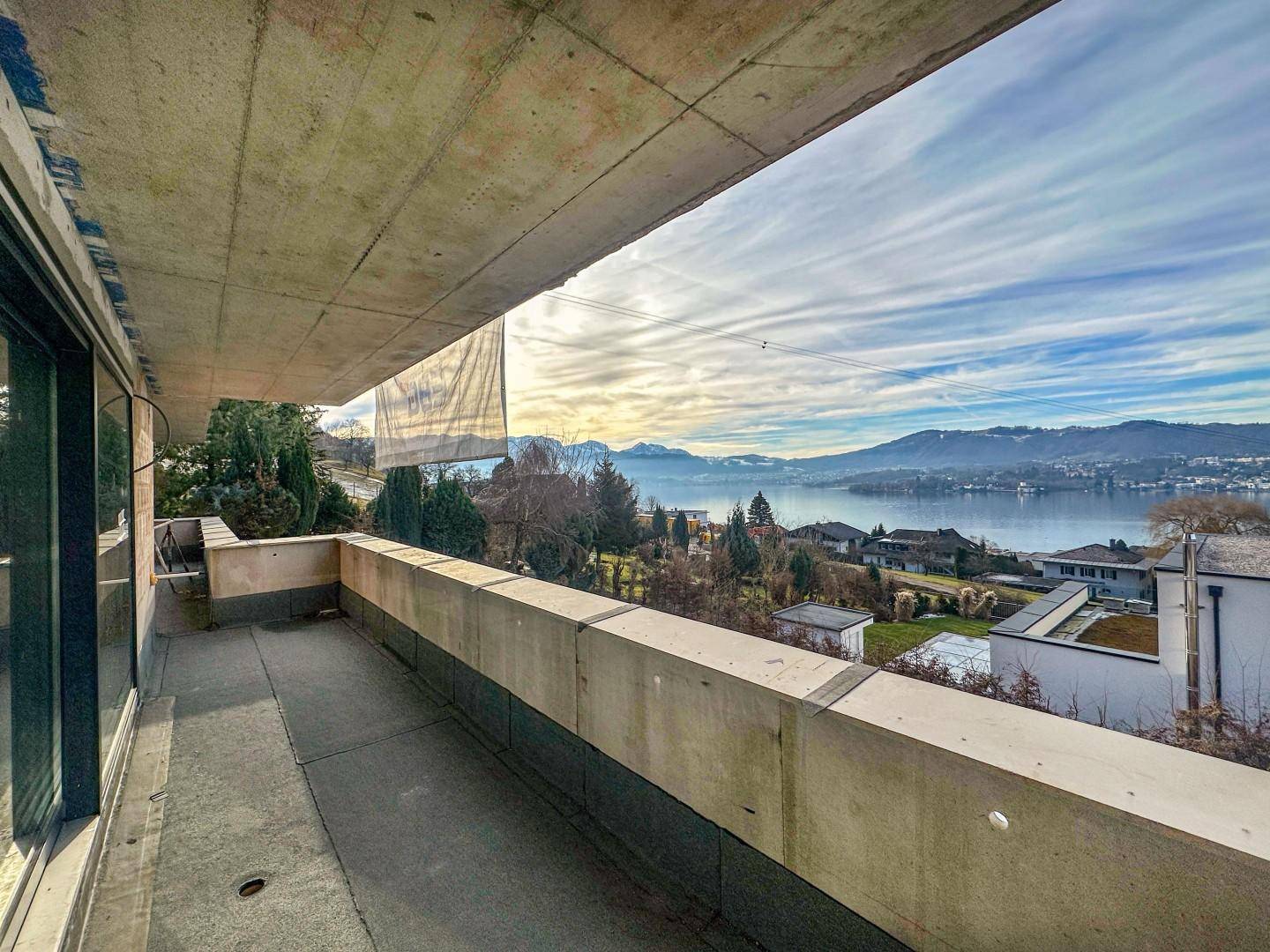 Ausblick von der Terrasse