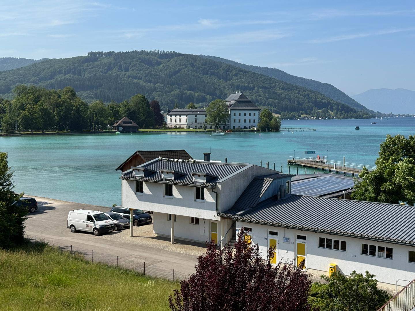 Ausblick zum Schloss Kammer