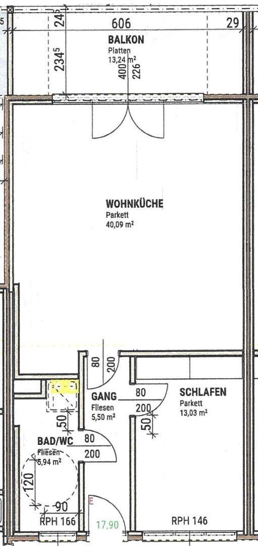 Grundrissplan W20b