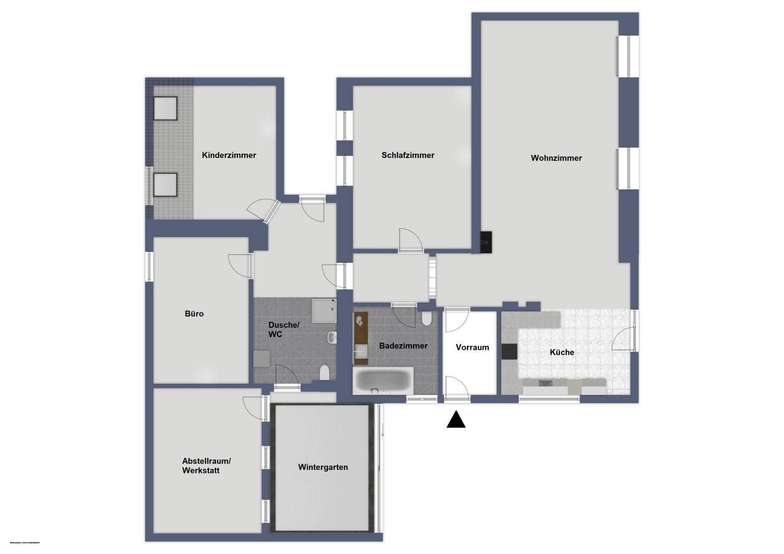 Grundrissplan
